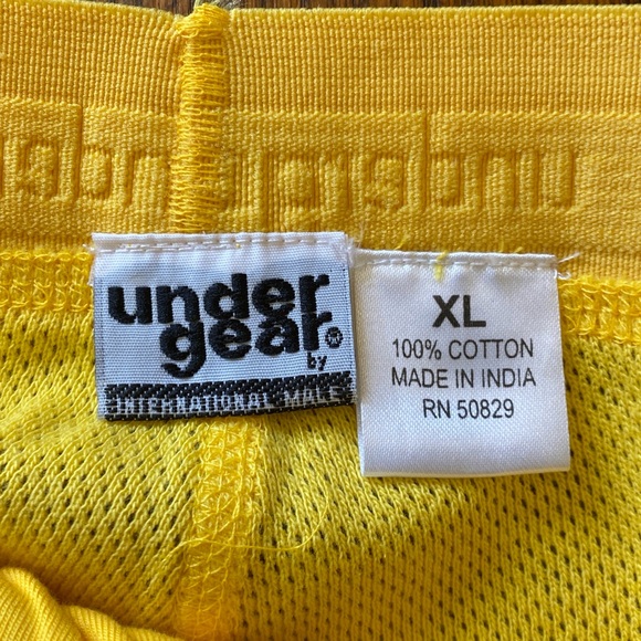 XL Under Gear Mesh International Male Jock Boxer Brief Pride Festival 1 pair #02 - Picture 2 of 11